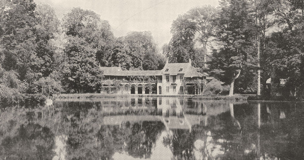 YVELINES. Petit Trianon. La Maison du Seigneur 1900 old antique print picture